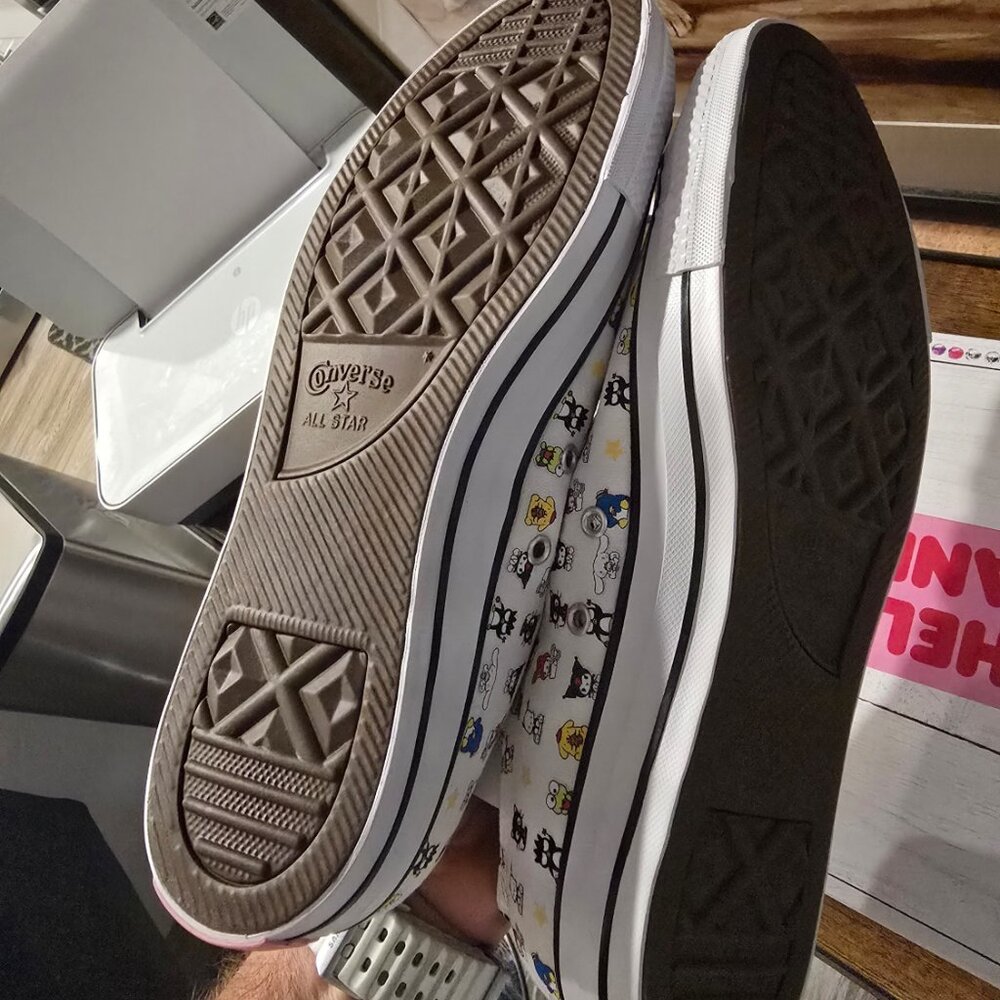 Converse x Hello Kitty Sanrio Chuck Taylor All-Star A17700C Shoes Mens Sz 10 US - Picture 10 of 16